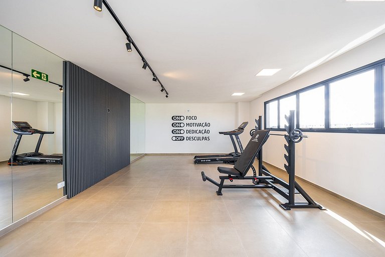 Studio Novo no Boa Vista moderno e confortável