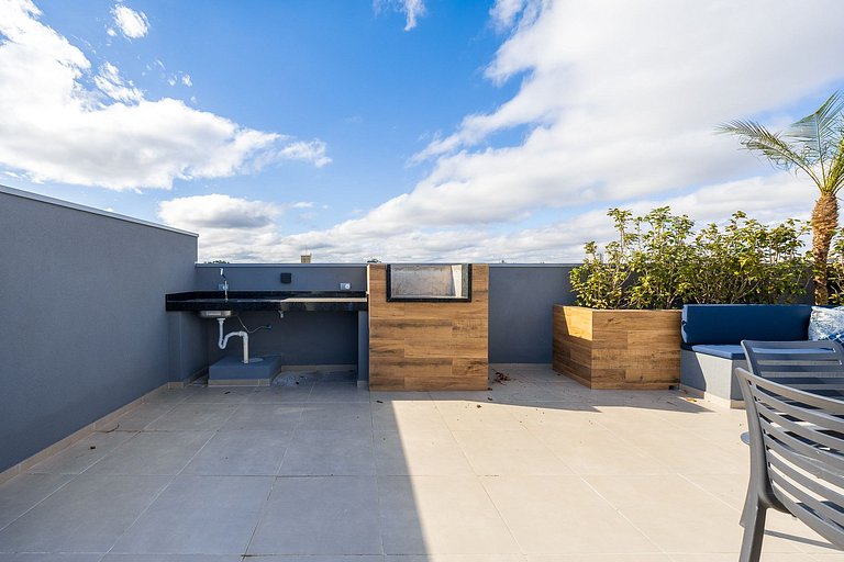 Studio Novo no Boa Vista moderno e confortável