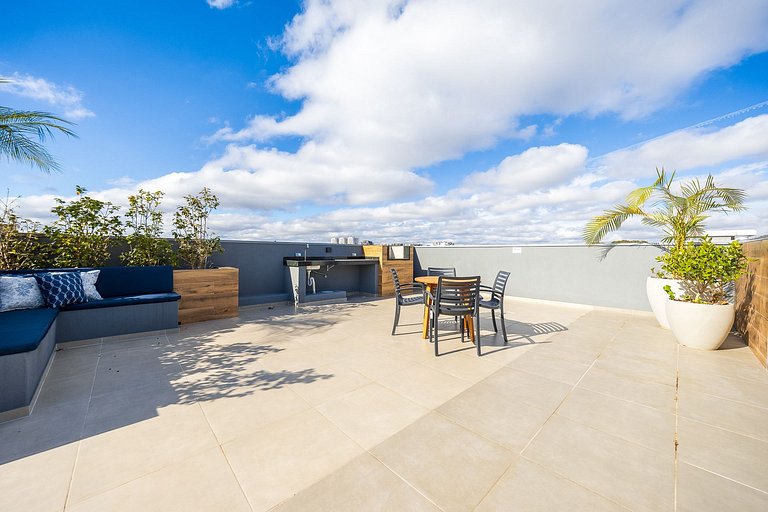 Studio Novo no Boa Vista moderno e confortável