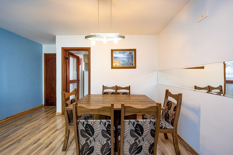 Apartamento 2 quartos finamente decorado em Curitiba, até 4