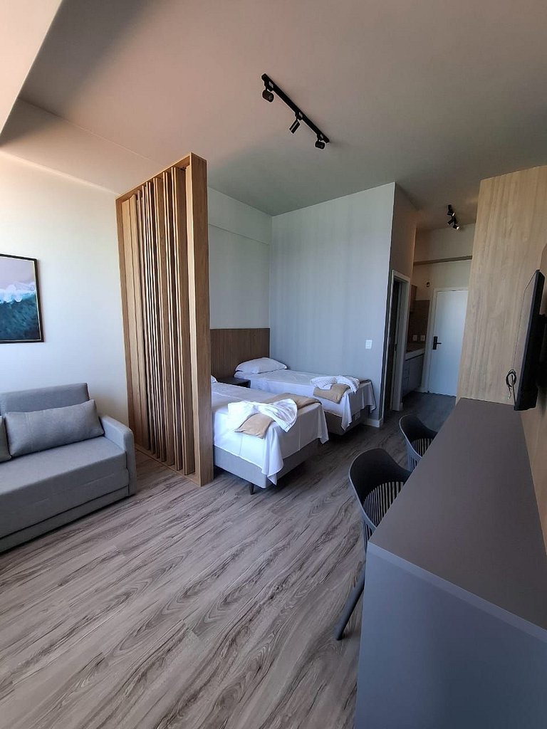 Studio Vista Mar – Conforto, Charme e Localização.