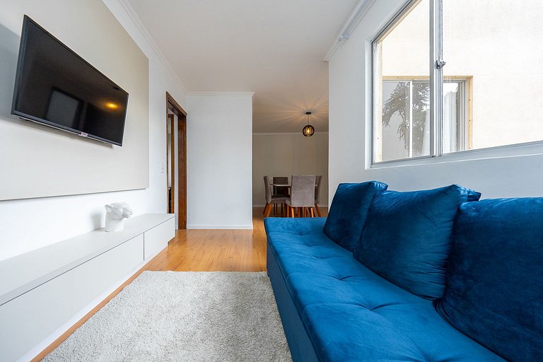 Lindo apartamento 2 quartos no Bairro Agua verde em Curitiba