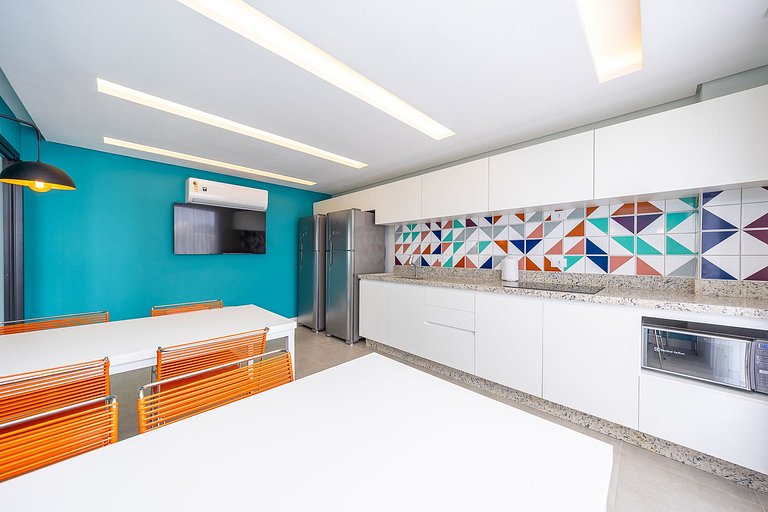 Lindo studio um quarto na região do rebouças em Curitiba