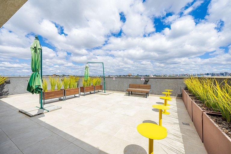 Lindo studio um quarto na região do rebouças em Curitiba