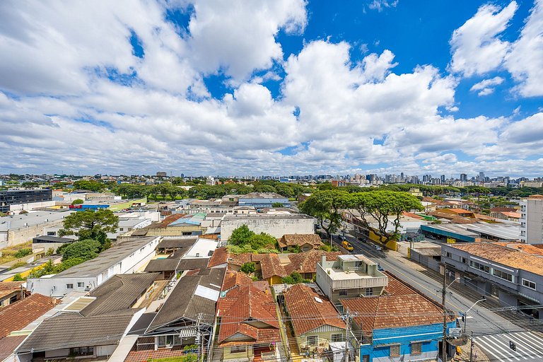 Lindo studio um quarto na região do rebouças em Curitiba