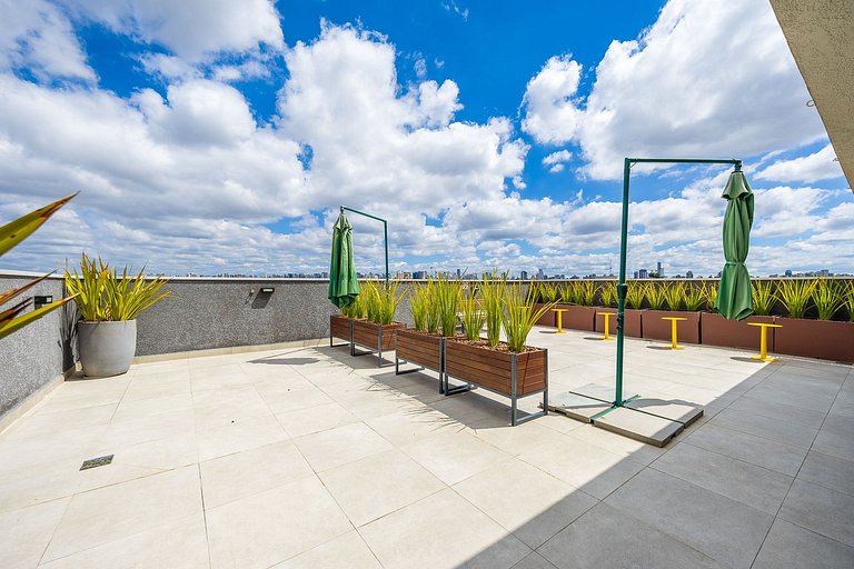 Lindo studio um quarto na região do rebouças em Curitiba