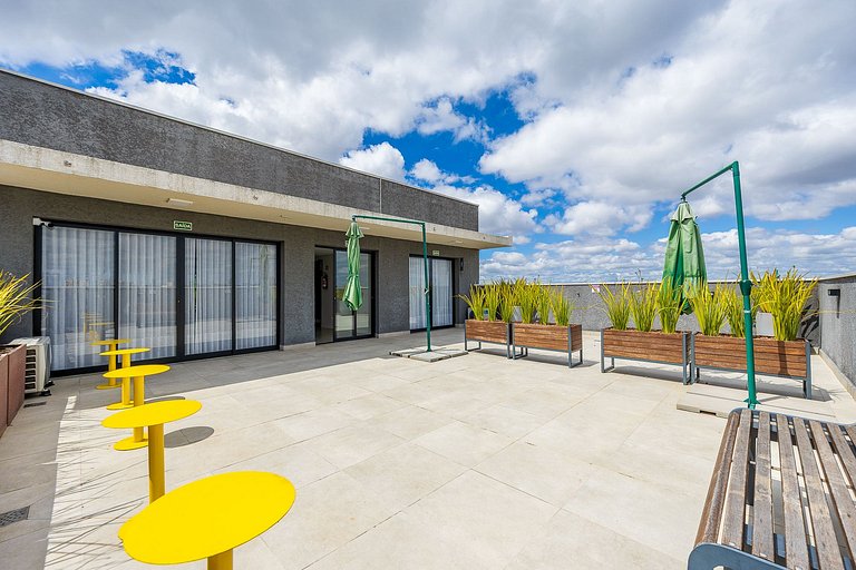 Lindo studio um quarto na região do rebouças em Curitiba