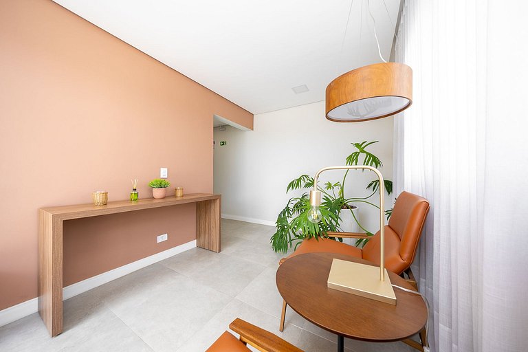 Lindo studio um quarto na região do rebouças em Curitiba