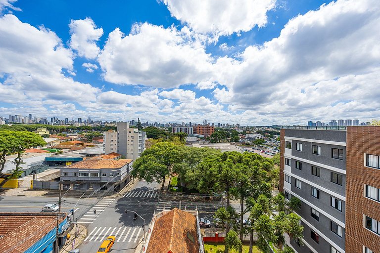 Lindo studio um quarto na região do rebouças em Curitiba