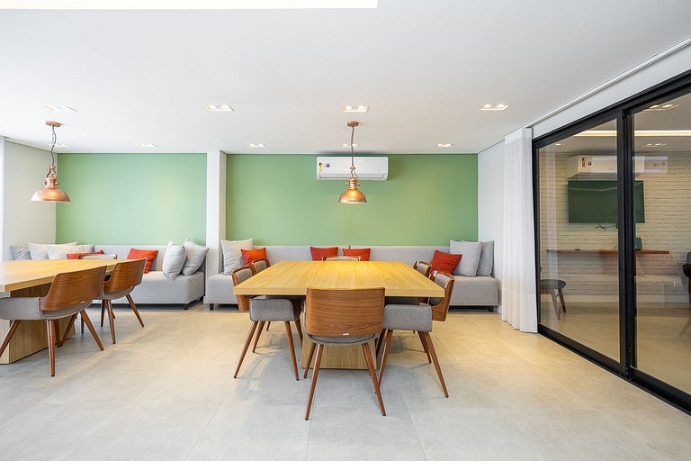 Lindo studio um quarto na região do rebouças em Curitiba