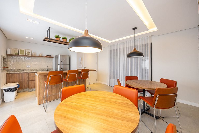 Lindo studio um quarto na região do rebouças em Curitiba