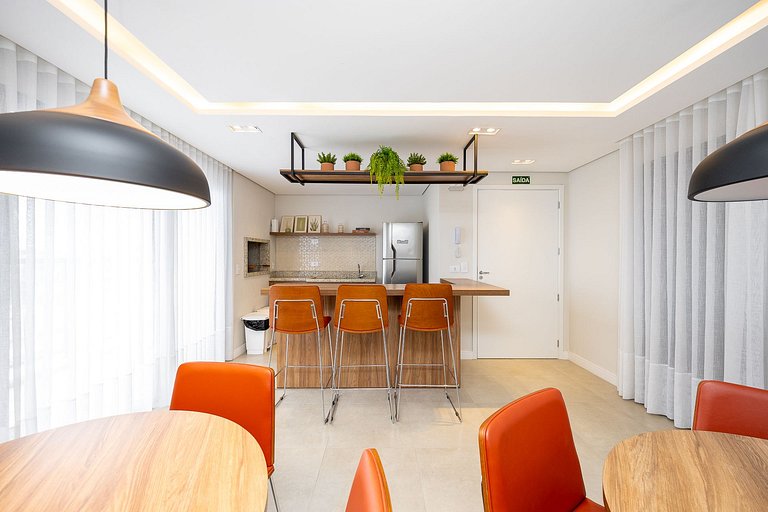 Lindo studio um quarto na região do rebouças em Curitiba