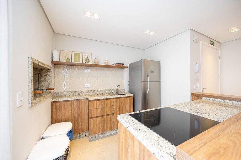 Lindo studio um quarto na região do rebouças em Curitiba