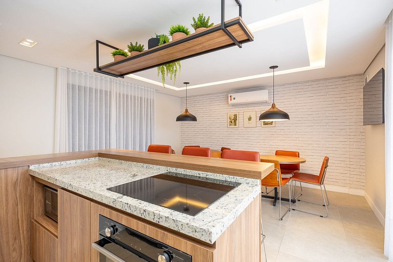 Lindo studio um quarto na região do rebouças em Curitiba