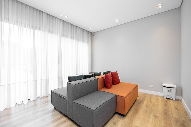 Lindo studio um quarto na região do rebouças em Curitiba