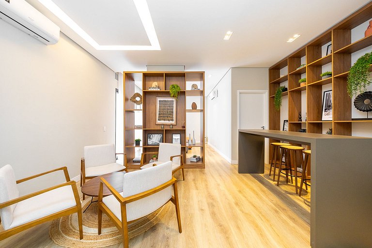 Lindo studio um quarto na região do rebouças em Curitiba