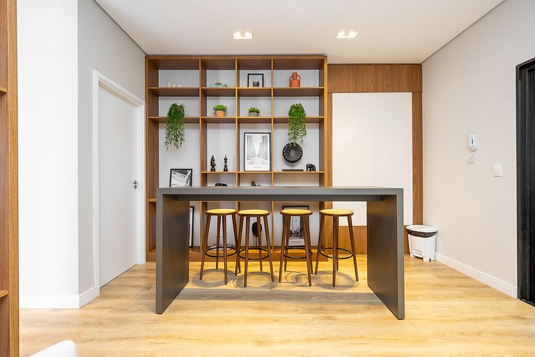 Lindo studio um quarto na região do rebouças em Curitiba