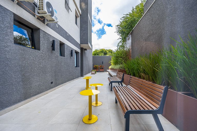 Lindo studio um quarto na região do rebouças em Curitiba