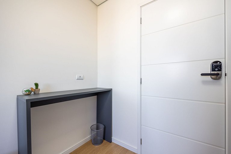 Studio finamente decorado no Centro de Curitiba, até 2 pesso