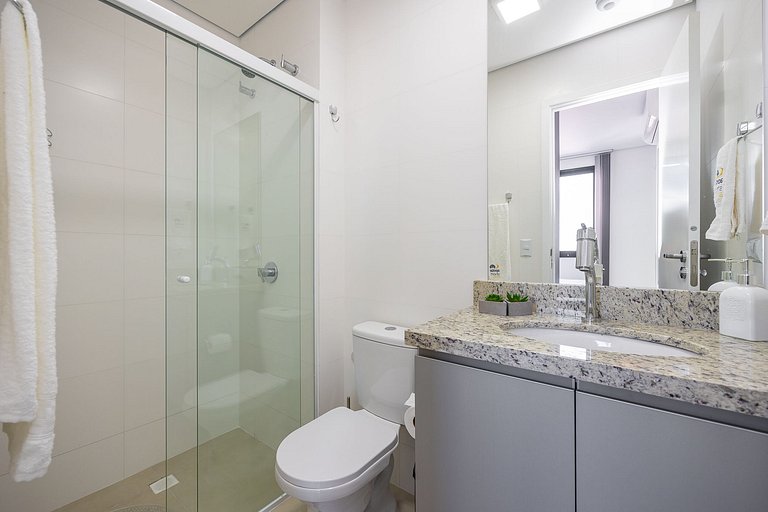 Studio finamente decorado no Centro de Curitiba, até 2 pesso