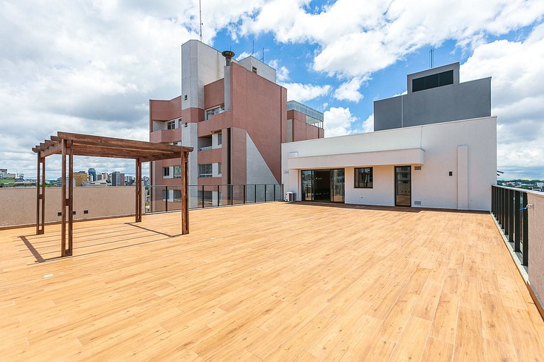 Studio finamente decorado no Centro de Curitiba, até 2 pesso