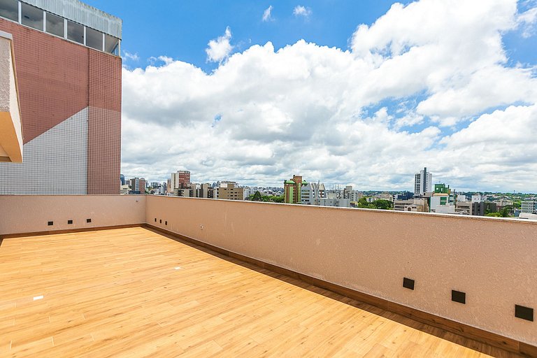 Studio finamente decorado no Centro de Curitiba, até 2 pesso