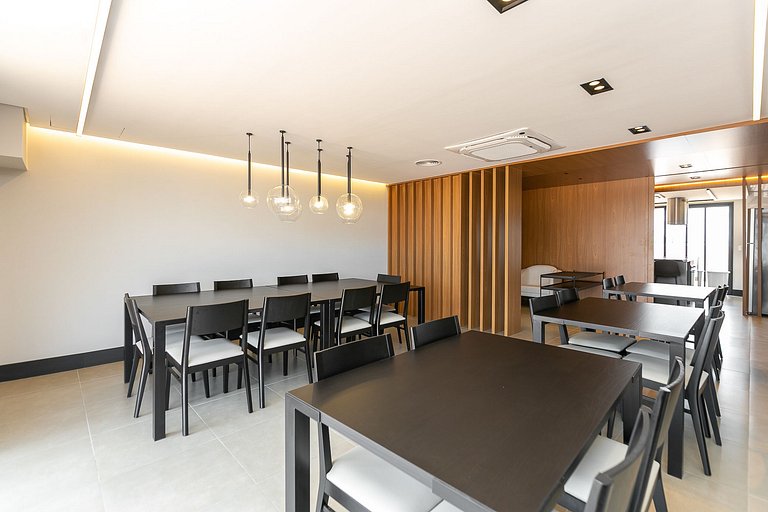 Studio finamente decorado no Centro de Curitiba, até 2 pesso