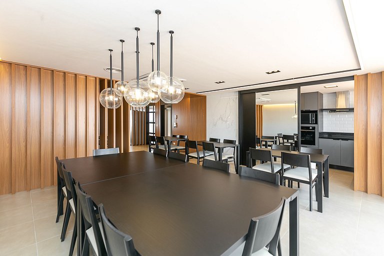 Studio finamente decorado no Centro de Curitiba, até 2 pesso