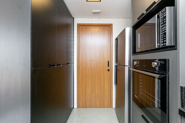 Studio finamente decorado no Centro de Curitiba, até 2 pesso