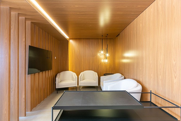 Studio finamente decorado no Centro de Curitiba, até 2 pesso