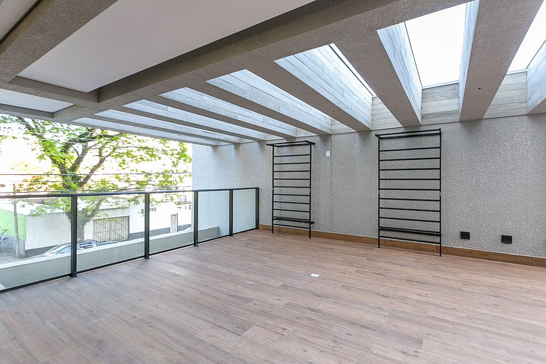 Studio finamente decorado no Centro de Curitiba, até 2 pesso