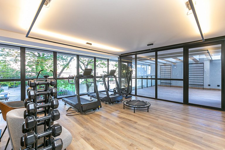 Studio finamente decorado no Centro de Curitiba, até 2 pesso