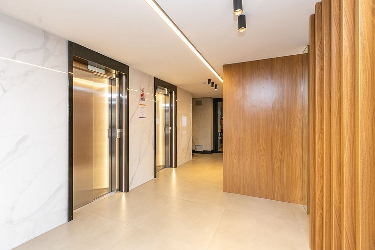 Studio finamente decorado no Centro de Curitiba, até 2 pesso