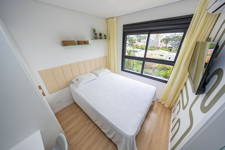 Studio Novo no Boa Vista moderno e confortável