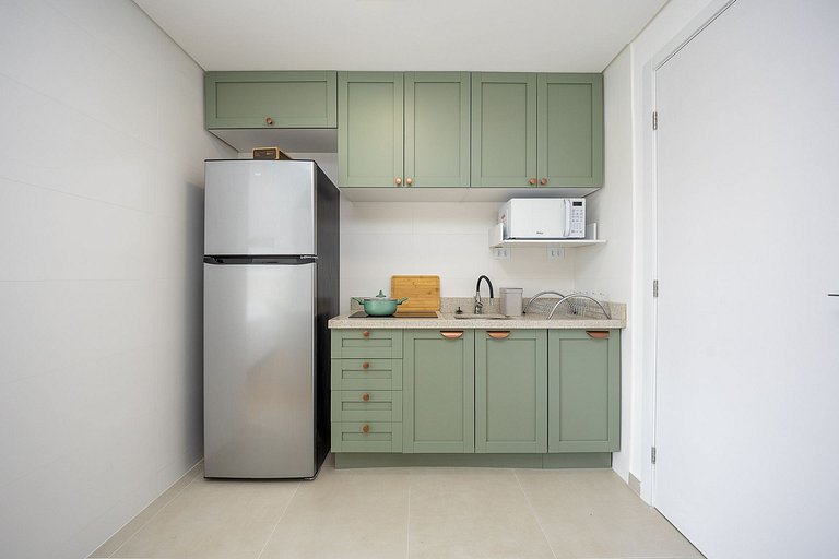 Studio Novo no Boa Vista moderno e confortável