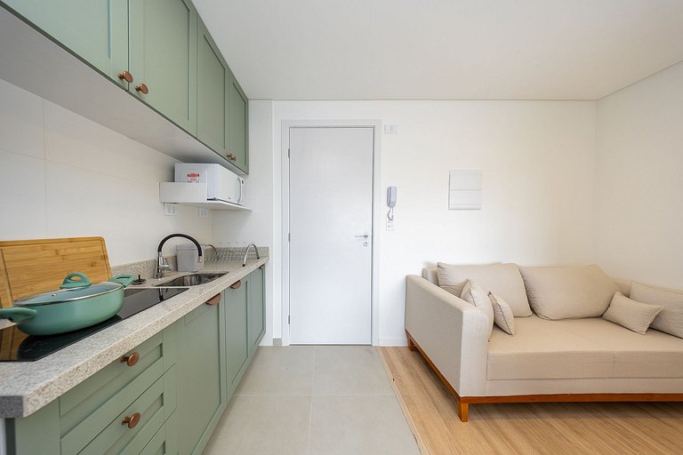 Studio Novo no Boa Vista moderno e confortável