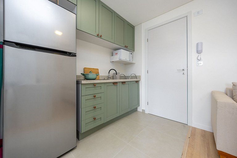 Studio Novo no Boa Vista moderno e confortável