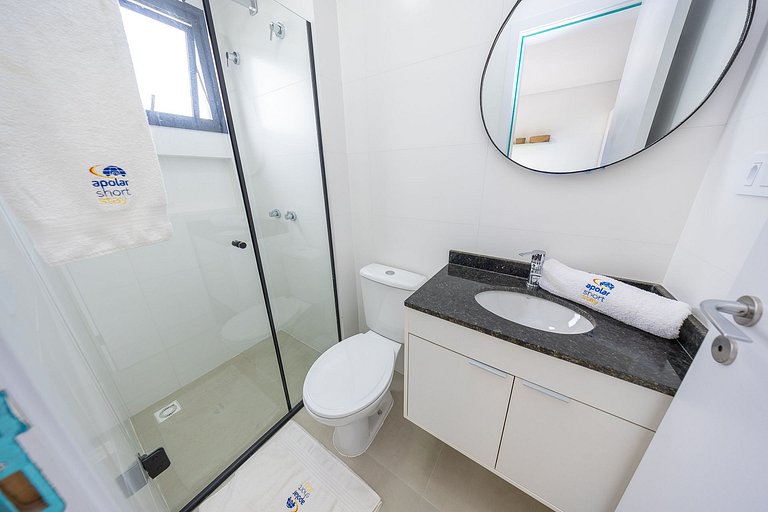 Studio Novo no Boa Vista moderno e confortável