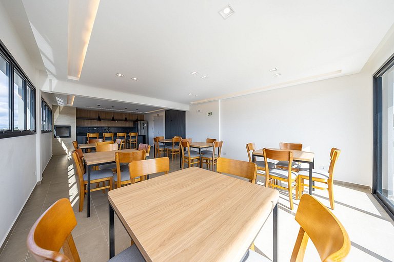 Studio Novo no Boa Vista moderno e confortável