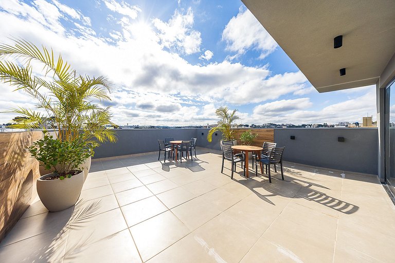 Studio Novo no Boa Vista moderno e confortável