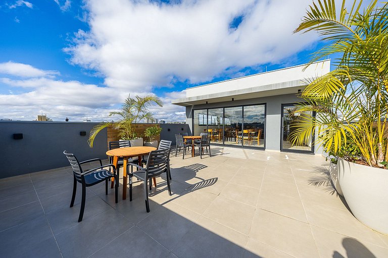 Studio Novo no Boa Vista moderno e confortável