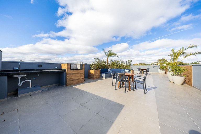 Studio Novo no Boa Vista moderno e confortável