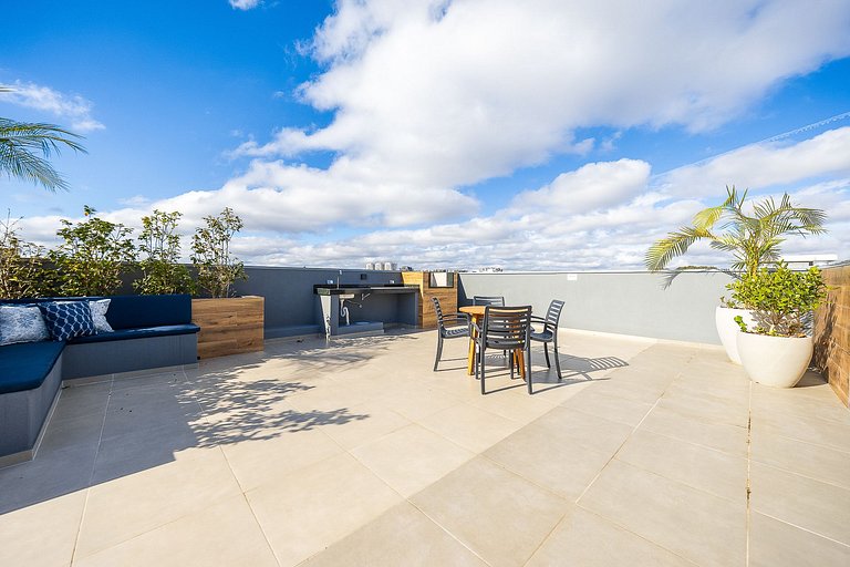 Studio Novo no Boa Vista moderno e confortável