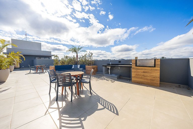 Studio Novo no Boa Vista moderno e confortável