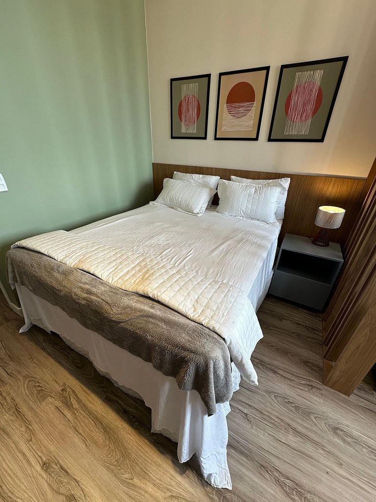 Studio moderno e aconchegante | Seu refúgio urbano