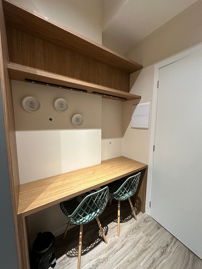 Studio moderno e aconchegante | Seu refúgio urbano