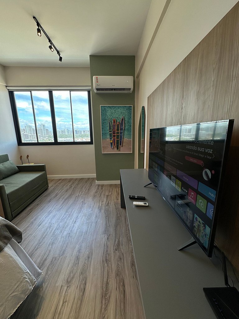 Studio moderno e aconchegante | Seu refúgio urbano