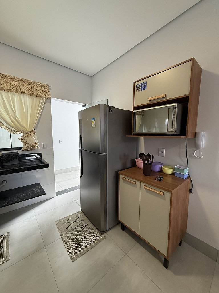 Apartamento totalmente mobiliado!