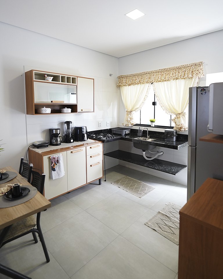 Apartamento totalmente mobiliado!