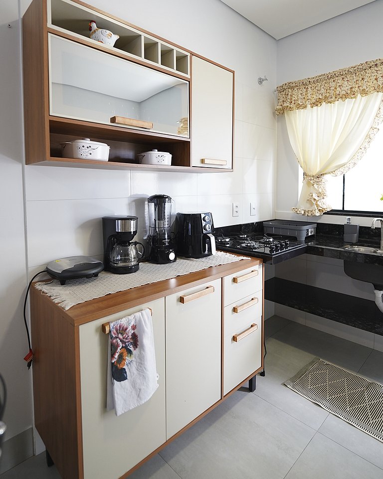 Apartamento totalmente mobiliado!